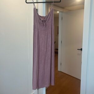 L Space dusty rose midi dress, new with tags